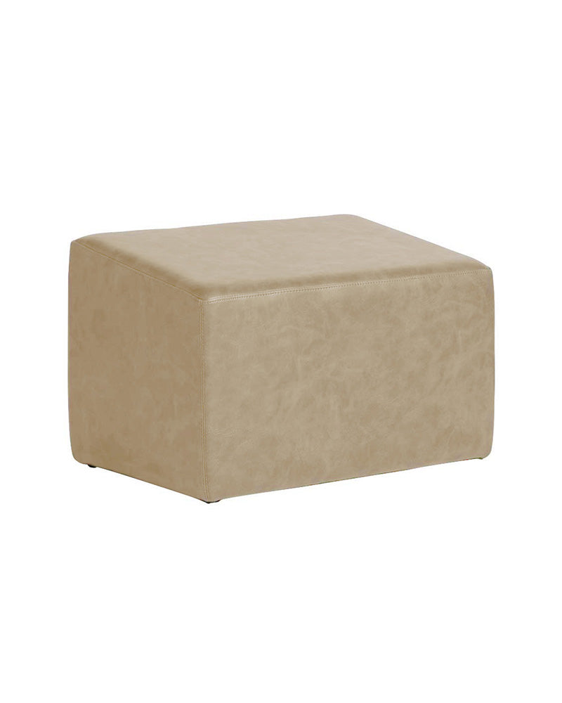 Ottoman Sand- Beige benstøtte til vaskestol fra Comfortel, slidstærkt polstret design til frisørudstyr